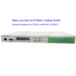 rack-mounted 2×16 optical switch