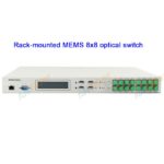 Rack-mounted 8X8 MEMS optical switch